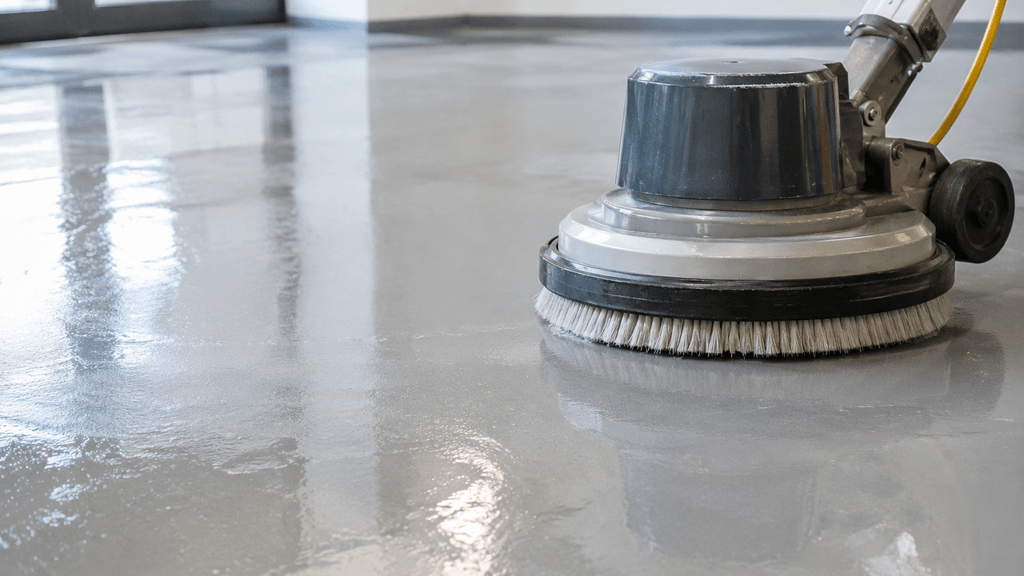 How to clean a resin floor