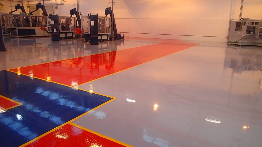 Resin Flooring Solution at a global munitions manufacturer